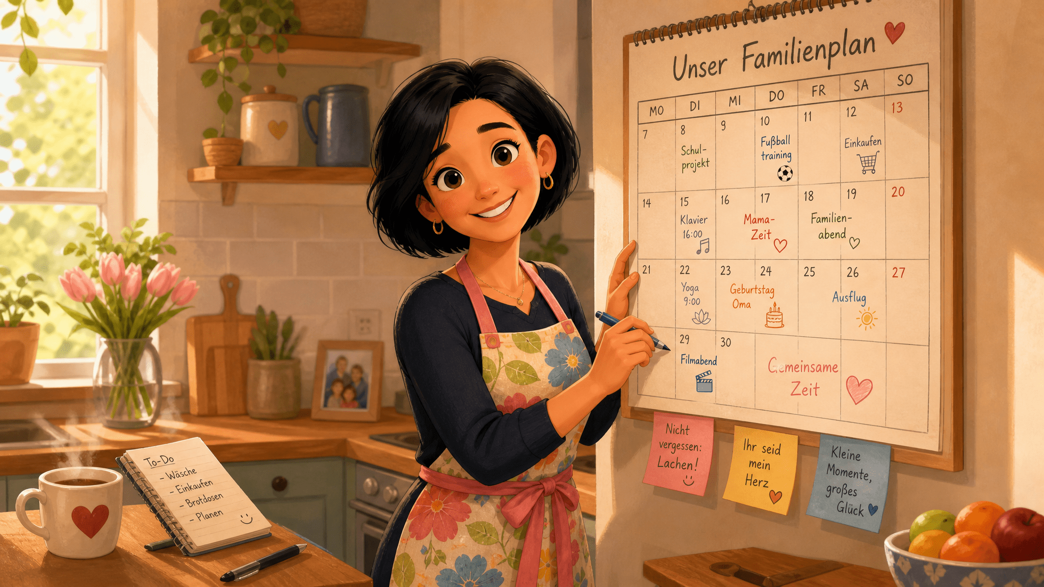 Mental Load in Familien: Bei uns denkt sogar der Kalender mit